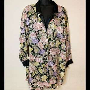 Victoria’s Secret floral vintage robe gold label size M/L